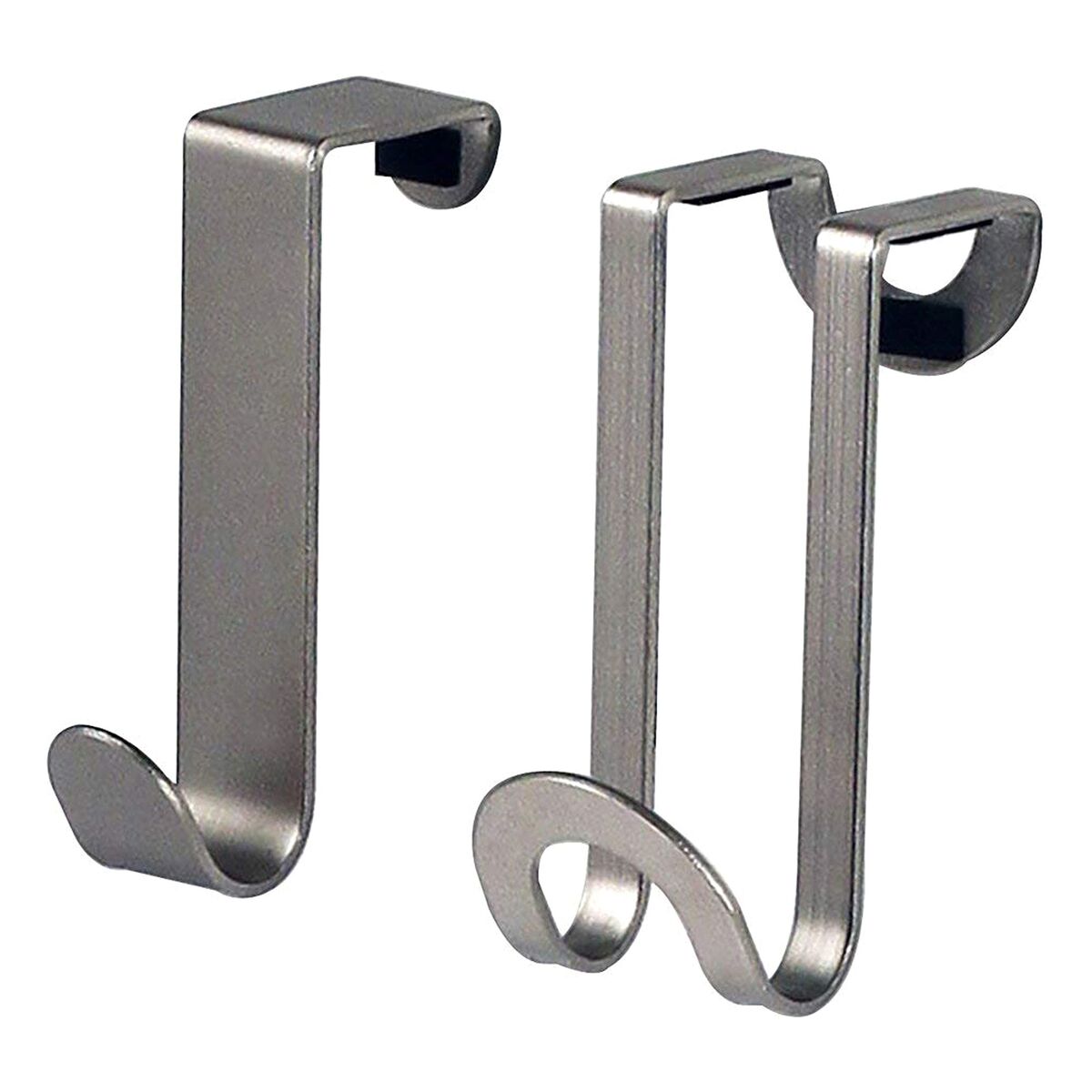 Spectrum 2Piece Over Door Hooks Silver SPECTRUM All Brands